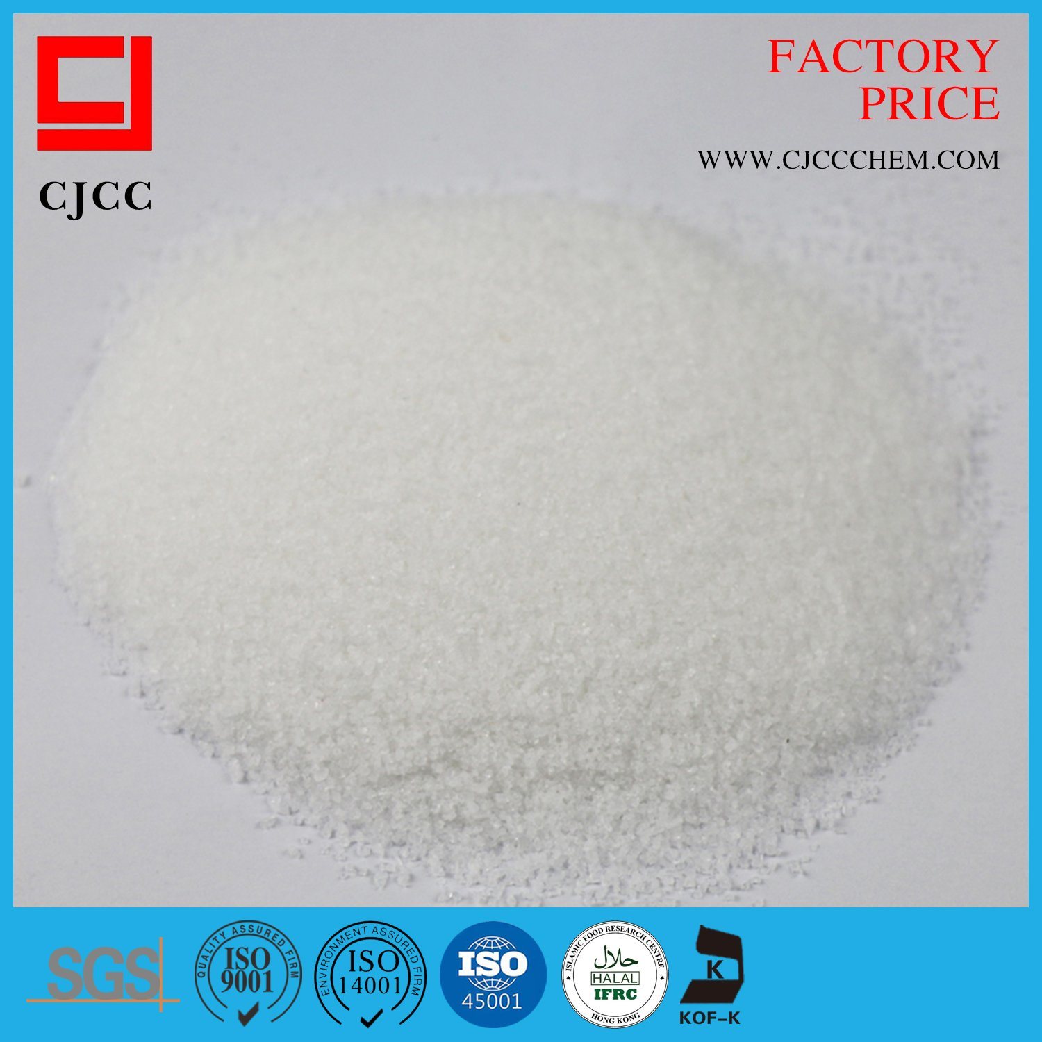 Chất keo tụ polyacrylamide để xử lý nước thải nhà máy chế biến