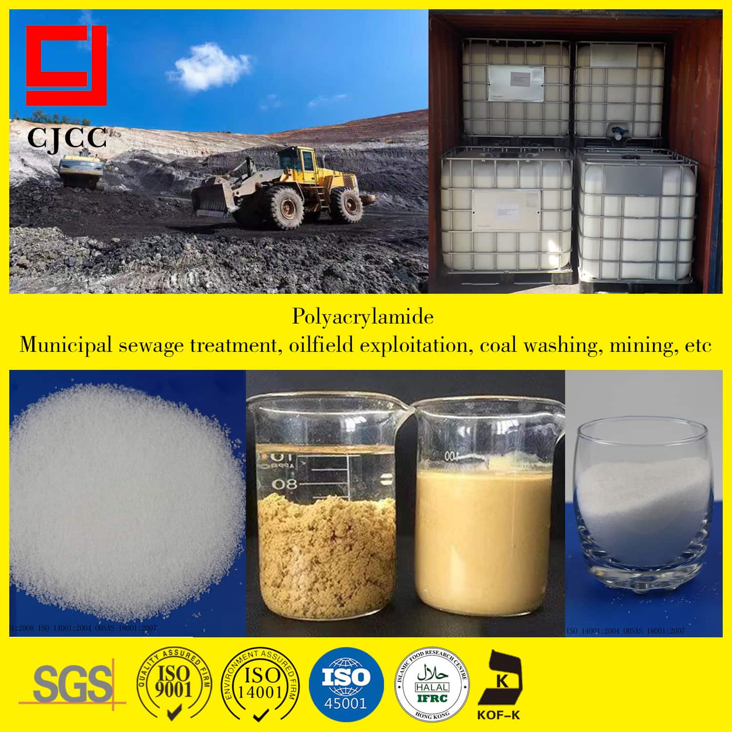 Ứng dụng của polyacrylamide trong các lĩnh vực khác nhau như thế nào?
